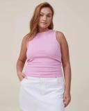 Cotton On The 91 Tank Pink - L