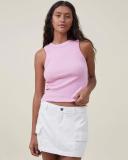 Cotton On The 91 Tank Pink - L