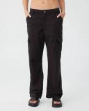 Cotton On - Women's Black Pants - Bobbie Cargo Pants - Size 16 at The Iconic