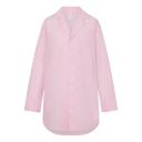 Cotton Poplin Sleep Button Up Dress | Baby Pink