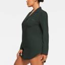 Cotton Poplin Sleep Button Up Dress | Pine Logo