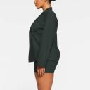 Cotton Poplin Sleep Button Up Shirt | Pine Logo
