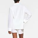 Cotton Poplin Sleep Button Up Shirt | Snow Logo