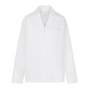 Cotton Poplin Sleep Button Up Shirt | Snow Logo