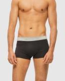 Cotton Stretch 3 Pack Low Rise Trunks Black M