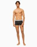 Cotton Stretch 3 Pack Low Rise Trunks Black M
