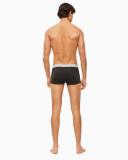 Cotton Stretch 3 Pack Low Rise Trunks Black M