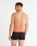 Cotton Stretch 3 Pack Low Rise Trunks Black XS