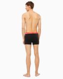 Cotton Stretch 3 Pack Trunks Black 2XL