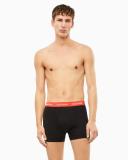 Cotton Stretch 3 Pack Trunks Black XS