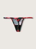 Cotton V-String Panty, Floral, Xxs - Women's Panties - Pink