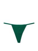 Cotton V-String Panty, Green, S - Women's Panties - Pink