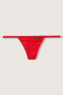 Cotton V-String Panty, Red, L - Women's Panties - Pink