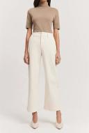 Country Road Australian Cotton Wide Leg Jean 16 Parchment AU456294