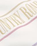 Country Road Australian Heritage Sweat Mtlc Stripe Marsh in Size 8 | 100% Cotton