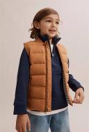 Country Road Boys Rib Nylon Vest Acorn in Size 12