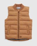 Country Road Boys Rib Nylon Vest Acorn in Size 12