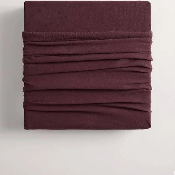 Country Road Brae Australian Super King Quilt Cover Raisin | 100% Cotton