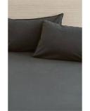 Country Road Brae Queen Fitted Sheet - Charcoal
