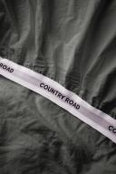 Country Road Brae Queen Fitted Sheet - Charcoal