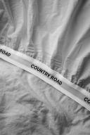 Country Road Brae Queen Fitted Sheet - Grey