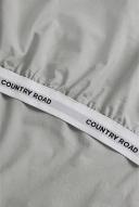 Country Road Brae Queen Fitted Sheet - Grey