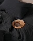 Country Road Brae Queen Flat Sheet - Charcoal