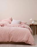Country Road Brae Super King Quilt Cover Rose | 100% Cotton