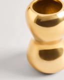 Country Road Ella Medium Vase Brass | Aluminium