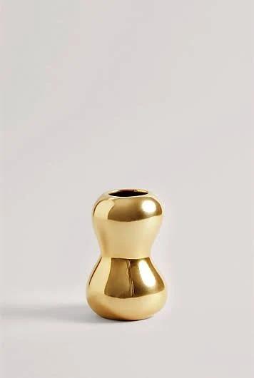 Country Road Ella Small Vase Brass | Aluminium