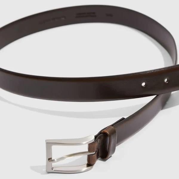 Country Road Men's Australian Made Jean Belt Chocolate in Size 38 | 100% Leather