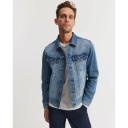 Country Road Men's Light Wash Jacket Denim in Size XS