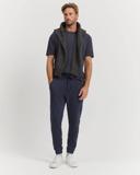 Country Road Men's Relaxed Fit Vintage Wash Sweat Pants Navy in Size XL | 100% Cotton
