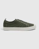 Country Road Organically Grown Cotton Sneaker 40 Fern Green AU385700