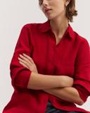 Country Road Organically Grown Linen Shirt 10 Ruby AU548217