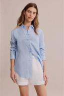 Country Road Organically Grown Linen Shirt 4 Chambray AU381923