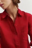 Country Road Organically Grown Linen Shirt 4 Ruby AU548214
