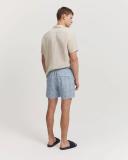 Country Road Recycled Polyester Blend Check Print Swim Short in River Blue XL