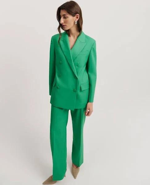 Country Road Tailored Pant in Jewel Green 12
