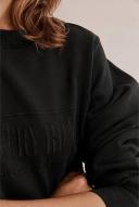 Country Road Women's Verified Australian Heritage Sweat Top Black in Size Small | 100% Cotton