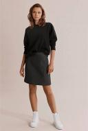 Country Road Women's Verified Australian Heritage Sweat Top Black in Size Small | 100% Cotton