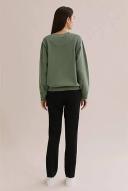 Country Road Women's Verified Australian Heritage Sweat Top Sage in Size XS | 100% Cotton