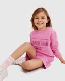 Country Road Verified Australian Heritage Sweat Mtlc Fuchsia in Size 2 | 100% Cotton