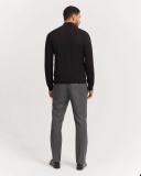 Country Road Verified Australian Merino Half Zip Knit Small Black AU511993
