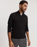 Country Road Verified Australian Merino Half Zip Knit XL Black AU511994