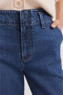 Country Road Women's Australian Cotton Wide Leg Jean Dark Indigo in Size 10