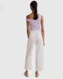 Country Road Women's Australian Cotton Wide Leg Jean White in Size 16