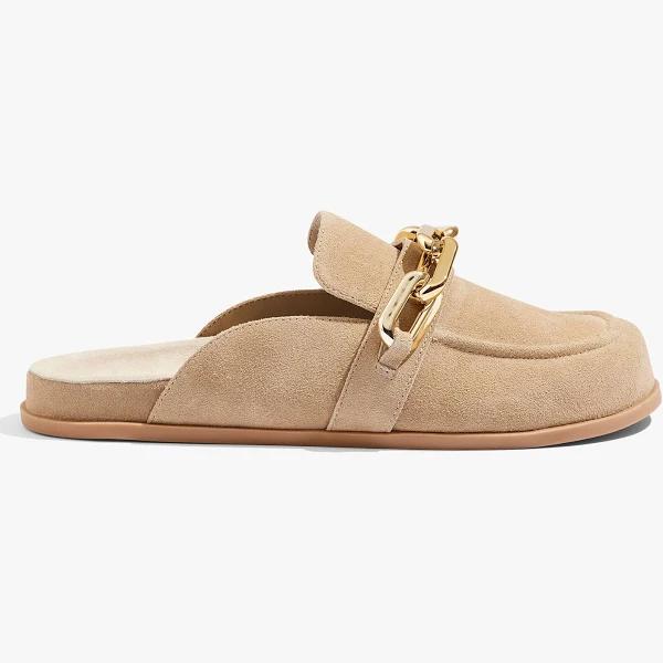 Country Road Women's Everly Mule Shoes Clay in Size 39 | 100% Leather