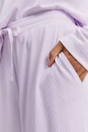 Country Road Women's Luxe Rib Pyjama Jogger Violet Tint in Size XS
