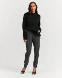 Country Road Women's Pull-On Woven Pants Charcoal Grey in Size 4